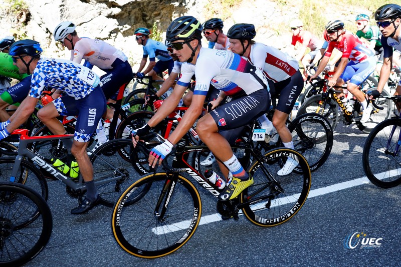 European Championships Munich 2022 - 2022 UEC Road Elite European Championships - Men's Road Race - 14/08/2022 - David Kasko (SVK) - photo Luca Bettini/UEC/SprintCyclingAgency?2022